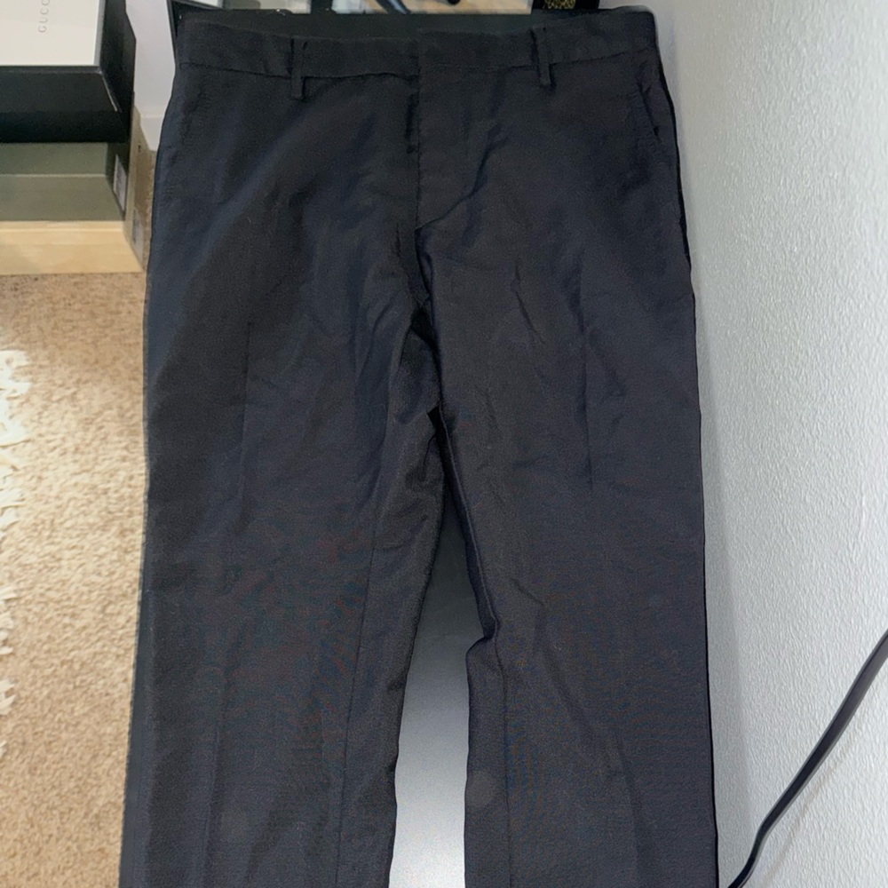 Men’s Burberry Black Dress Pants